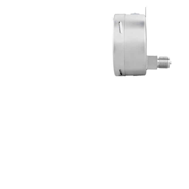 Full Stainless Steel Pressure Gauge Y100ZBF (0-1.6MPa, 1.6 Accuracy) for Water Oil Gas Hydraulic Pressure, Vacuum - Image 3