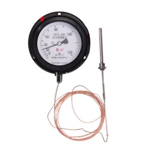 Watz WTZ-280 Pressure Thermometer (0-120℃, 150mm Gauge, 3000mm Capillary) for HVAC Systems
