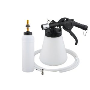 Pneumatic Air Brake Fluid Bleeder Tool Kit (1L Twin Pot) for Automotive Repair & Fluid Exchange