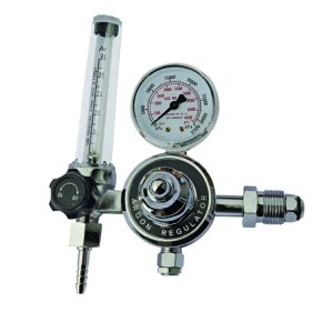 Argon CO2 Mig Tig Gas Flow Meter Regulator for Welder (1-25 l/min, 0-3500 PSI) Replaces HVAC Acetylene Regulators