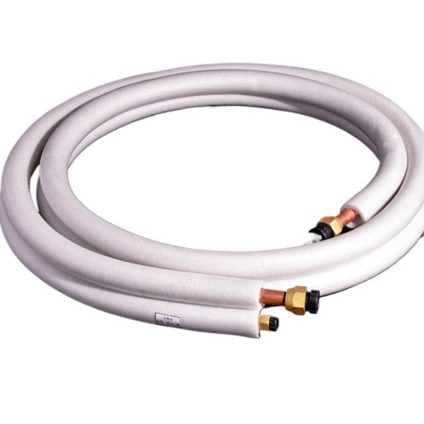 Universal Insulated Copper AC Refrigerant Line Set (6.35mm & 15.88mm) for 3 Ton HVAC Systems and Mini-Split Units