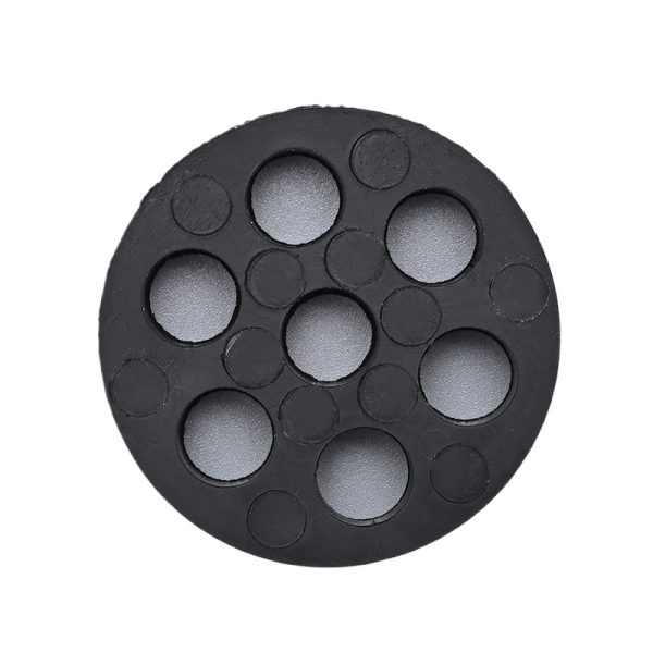 Rubber Air Conditioning Shock Absorber Pad (Honeycomb Design) for Outdoor HVAC Unit Base, Noise Reduction & Heavy Duty Load, Replaces WTG004-A - Imej 3