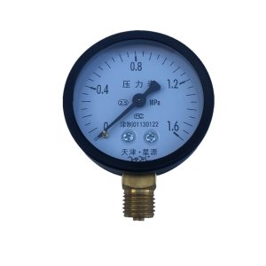 Y-60 Pressure Gauge (0-1.6 MPa, 2.5 Accuracy) with Threaded Connection