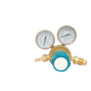 Yongheng HM-T01 Oxygen Acetylene Pressure Reducer Gauge Brass Durable for Welding Cutting