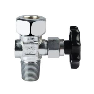 Oxygen Cylinder Gas Valve QF-7D2 (WF-15) for Gas Manifolds and Pipes, Replaces QF-2/QF-2C/CGA540/CGA540B