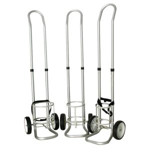 Aluminum Alloy Gas Cylinder Hand Truck Cart (2L/4L/8L/10L) for Various Oxygen Bottles