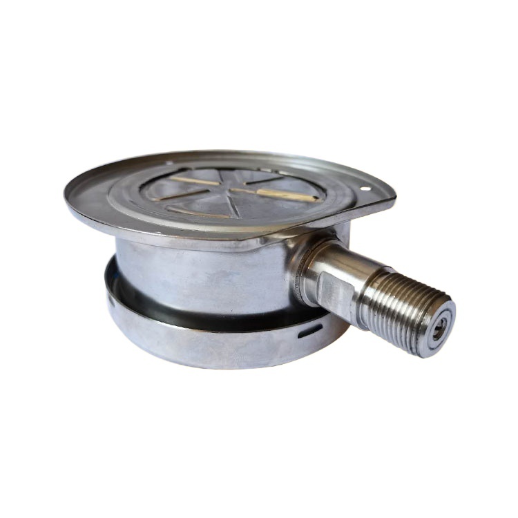 Analog Diaphragm Pressure Gauge YEB-N100 0-50KPa with Radial Back Connection M20*1.5 for Low Pressure Systems - Image 2