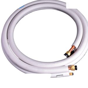 Copper Refrigeration Tube AC Line Set (9.52mm x 0.6mm + 15.88mm x 0.7mm) with Insulation for 3HP Air Conditioners