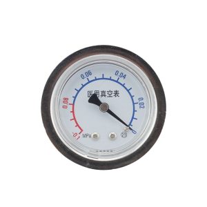 Y50 Vacuum Pressure Gauge (0-0.1 MPa) with Tempered Glass Dial for Medical Systems