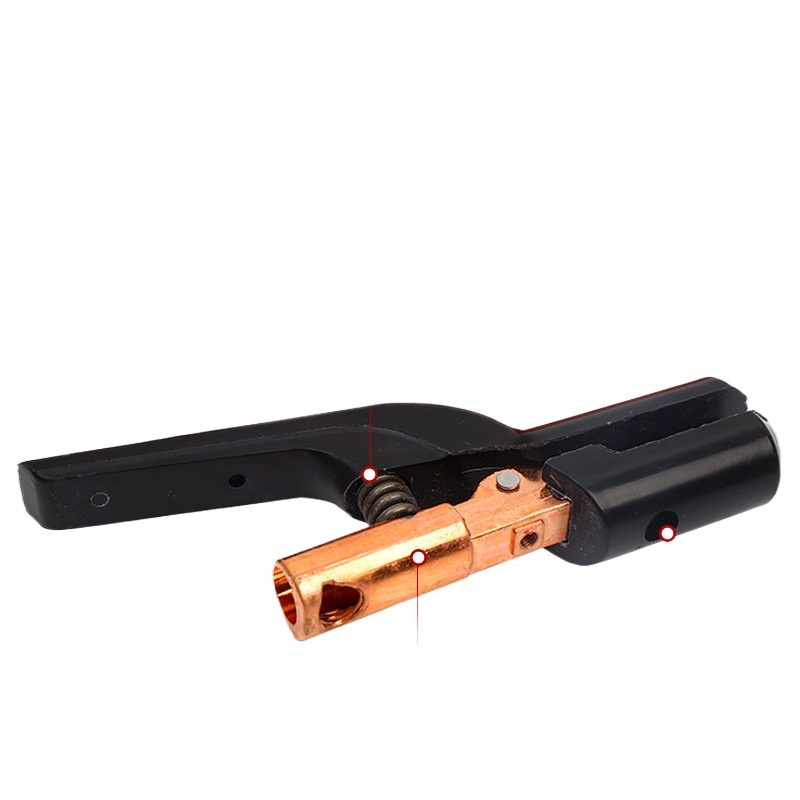 Industrial Grade Dutch Style Welding Clamp 500A Pure Copper Integrated Forge for Steel Mills, Shipyards, Engineering - Image 2