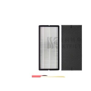HEPA Air Purifier Filter Replacement (368x167x34mm) for Rowenta PU4020, XD6065, XD6075 Replaces XD6065, XD6075