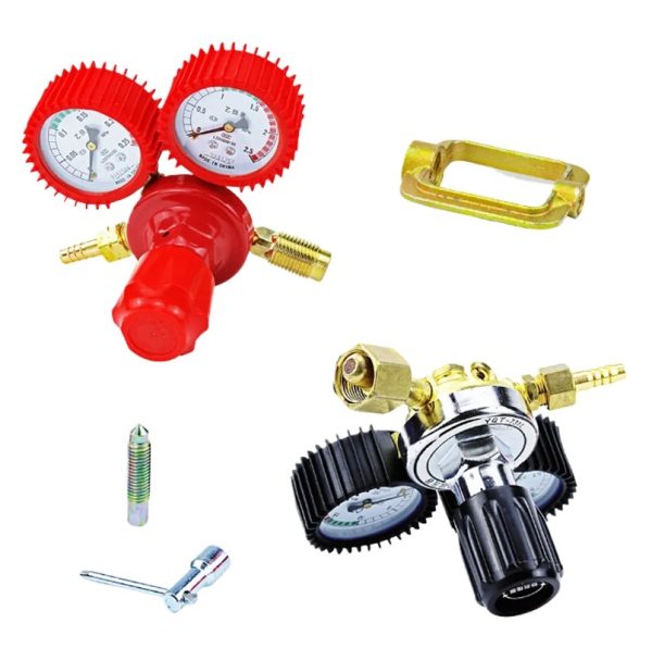 Oxygen Pressure Reducer Gauge (2.5-25MPa, 1.25MPa Outlet Pressure) - Gambar 2