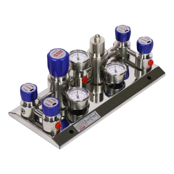ERFAN Semi-Automatic Changeover System Manifold Diaphragm Valve Automatic Control Panel 316L Adjustable for HVAC Systems - Image 3