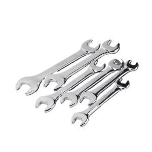 Durable Double-Ended Open End Wrench Set (5.5-32mm) for General Maintenance & Repair