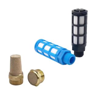 Pneumatic Muffler EXHAUST Silencer BSL PSM Brass Plastic for Solenoid Valve Air Compressor Replaces PSL-01, PSL-02, PSL-03, PSL-04, PSL-06, PSL-10