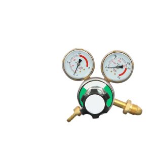 Yongheng Copper Acetylene Oxygen Pressure Regulator Gauge Set for Welding Cutting, HM-H01 Model, Durable High-Pressure Reducer