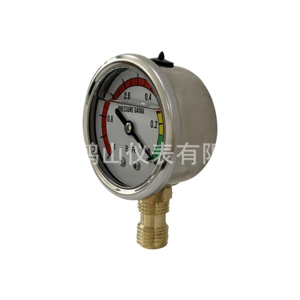 Liquid Filled Pressure Gauge YN50 (50mm, -1 to 0 Bar) for HVAC Systems, Replaces 0203 - Изображение 2
