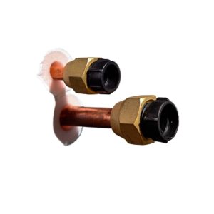 Peeled Phosphorous Copper Insulated AC Pipe (6.35x0.6mm + 9.52x0.6mm) for 1HP Air Conditioners