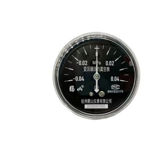Transformer Pressure Vacuum Gauge YZ70 Series (-0.02 to 0.02 MPa, -0.04 to 0.04 MPa) for HVAC Systems