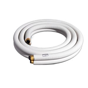 Universal Air Conditioner Copper Tube Extension Hose with Insulation 6.35*0.6+12.7*0.6, 3 meter, for 2HP AC Systems, Made of Pure Copper