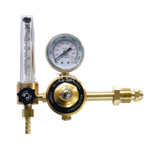 Argon CO2 Gas Regulator Flowmeter WX-55T-315bar-25L Compressor with 315bar Pressure Gauge for Welding Applications