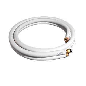 Embossed Copper HVAC Line Set (9.52*0.6+15.88*0.8) for 3 HP Air Conditioners, High Temperature & Pressure Resistant