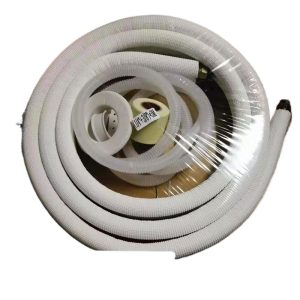 Insulated Copper HVAC Line Set (1/4" + 3/8") for Air Conditioner Split Systems, Pre-insulated Copper Tubing for Mini-Split AC Units