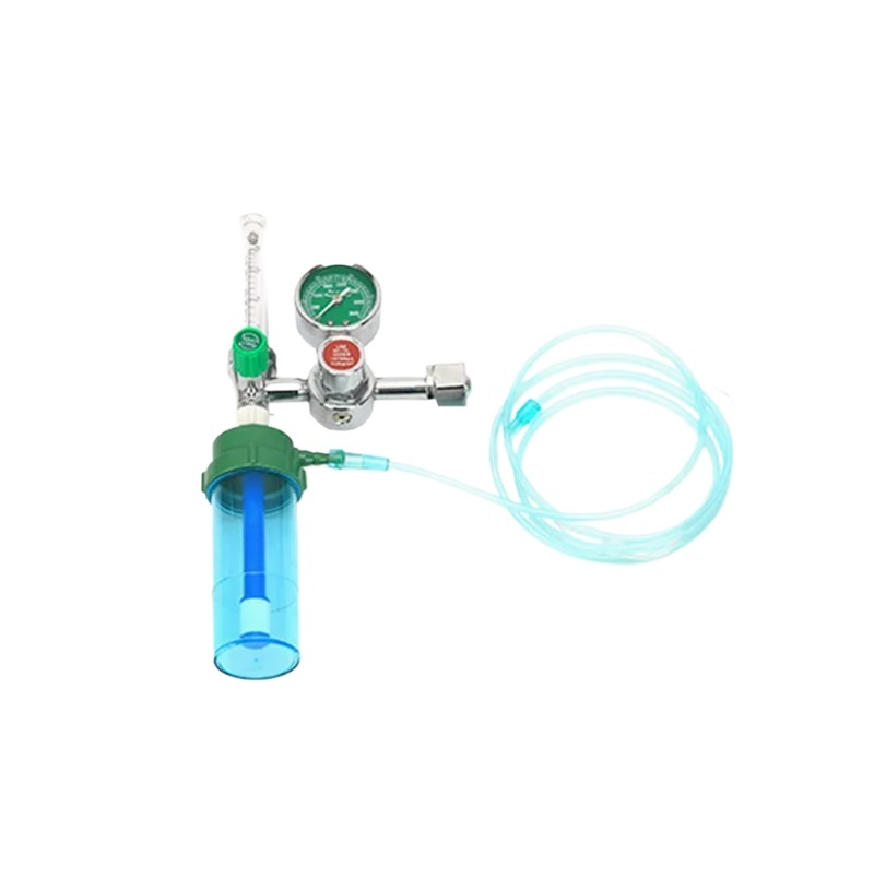 Oxygen Pressure Regulator Reducer with Flowmeter and Humidifier Bottle (0-25Mpa, 1-10L/min) for Oxygen Cylinder - Image 5