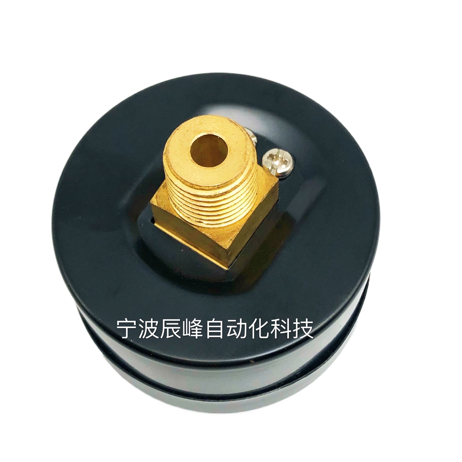 Axial Black Electrophoretic Pressure Gauge (0-200 PSI, 0-16 BAR, kl.1.6) for Air Compressor Pneumatic Tools - Image 3