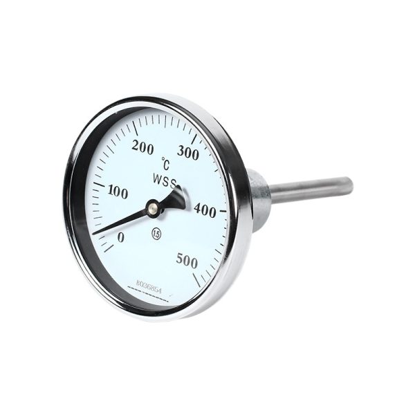 100mm Stainless Steel Bimetal Thermometer (0-500°C) for Oven Furnace High Accuracy Axial Type Replaces Yi-Lecht B036854 - 이미지 2