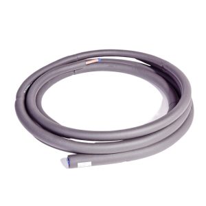Copper Pipe Insulated AC Refrigerant Line Set 6.35mm x 0.6mm / 15.88mm x 0.7mm for HVAC Split Systems