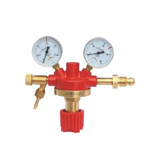 JZWELD Oxygen Pressure Regulator (2.5-25 MPa Input, 1.25 MPa Output) for Welding & Cutting Systems