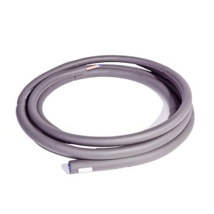 Non-Flame Welded Copper Pipe Connection Tube (6.35*0.6 + 15.88*0.7) for 3P Inverter Air Conditioners, Insulated & Thickened, Universal Fitment