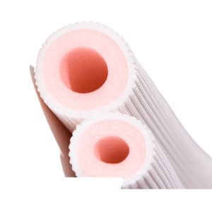 IXPE HVAC Insulation Pipe for Copper Pipe Extension, Fire Retardant B1 Grade Air Conditioner Ducting Waterproof, Universal 5P 8-13MM Diameter for AC Systems