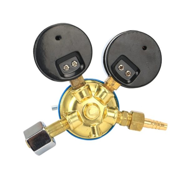Multi-Gas Pressure Reducer Gauge for Oxygen, Nitrogen, Argon, Hydrogen, Air, CO2 & Acetylene - YQY-07 - รูปภาพ 5