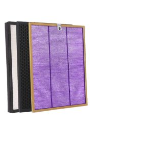 Air Purifier Filter Set (3-Pack) for Philips AC4372 AC4373 AC4375, Replaces AC4151+AC4153+AC4154