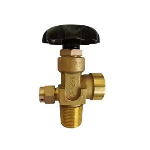 Cylinder Valve QF-2G1 Brass Gas Bottle Valve for Oxygen Tanks