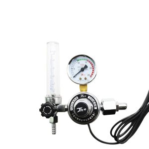 CO2 Pressure Reducer with Electrical Heating (0-25 MPa) for Welding & Industrial Applications Replaces YQCO2 Heating Type