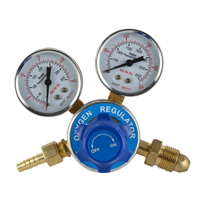 LPG Gas Regulator with Dual Pressure Gauges (0-2.5 MPa & 0-25 MPa) for Propane Acetylene Oxygen Tank - Image 3