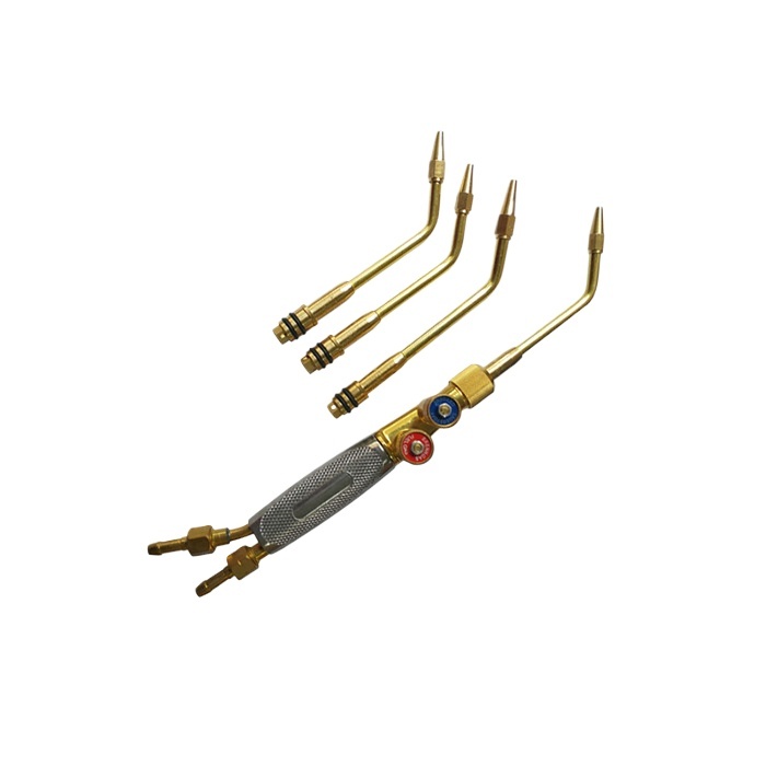 Shooting Suction Welding Torch Gun Style H-6 with Multiple Tips for Welding, compatible with GLOOR-style European Welding Torches - Image 2