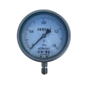 Tianjin Xingyuan Stainless Steel Pressure Gauge (0-1.6 MPa) for HVAC Systems