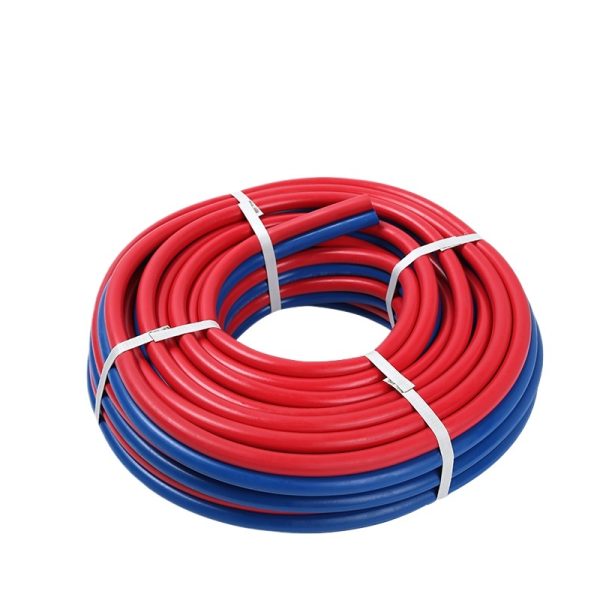 GaoXu Dual Color Rubber Hose Red Blue Twin Line Welding Acetylene Oxygen Tube High Pressure Flexible Gas Hose for Cutting Equipment