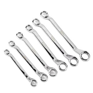 ELECALL Combination Wrench Set Polished Mirror Finish Double Head Spanner Multi-Function Tool