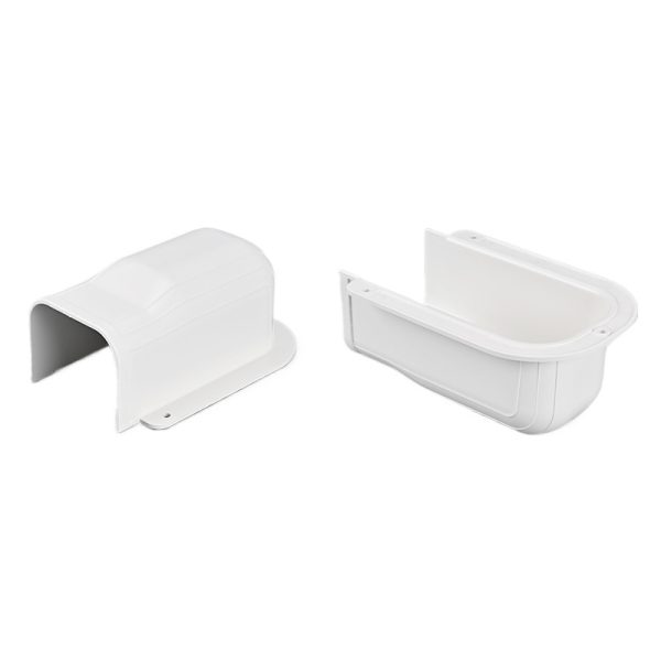 Integrated Wall Cover for AC Pipes (185x86x70mm, 275x170x120mm, 260x140x90mm, 195x106x81mm, 200x86x70mm, B1-260x140x90mm) - Thick Material, Easy to Install