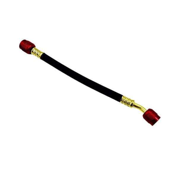 1/4" SAE HVAC Refrigerant Charging Hoses with Valve Core Remover 28cm Length, Pressure Rated up to 4000PSI, for R22 R134a R410a Refrigerants and Automotive AC Systems - 이미지 3