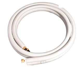 Pure Copper Insulated HVAC Line Set (12.7mm x 0.6mm + 19.05mm x 0.8mm) for 5-Ton Ceiling Mount Air Conditioners