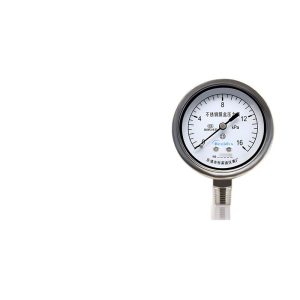 Stainless Steel Diaphragm Pressure Gauge YEB60 (All Steel) with High Precision KPa Range for Gas Boilers