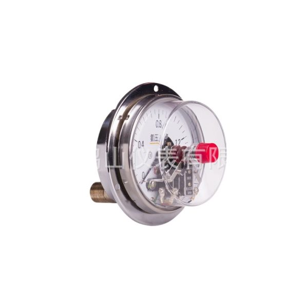 YAXC100BFZT Ammonia Electric Contact Pressure Gauge Stainless Steel 304 Axial Mount with Contact Power 30VA for Ammonia Systems - 이미지 2