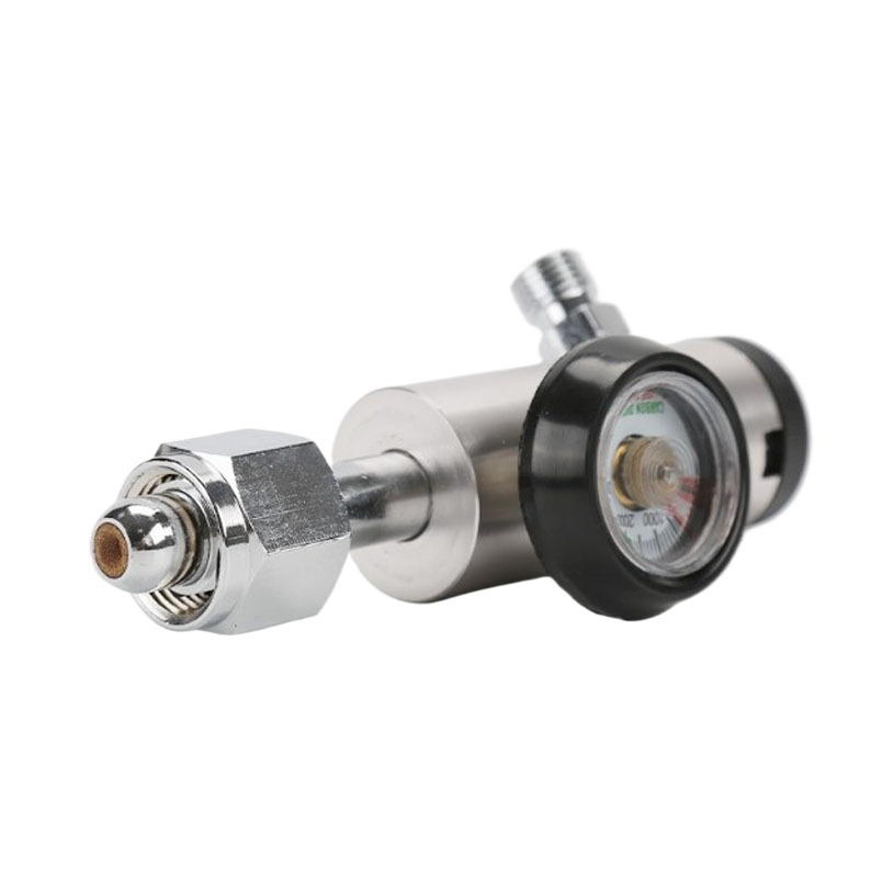 Medical Oxygen Regulator with DISS/BARB Interface and CGA870/540 for Gas Cylinders, 3000 PSI - Image 2