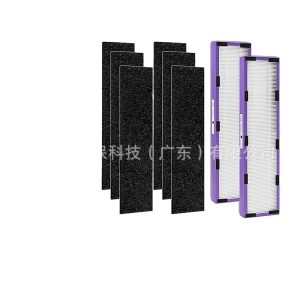 Activated Carbon Pre-Filter & True HEPA Filter Replacement for GermGuardian AC5250PT Air Purifier, Replaces FLT5250PT